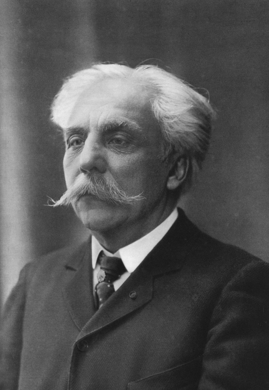 गेब्रियल फॉरे 1845-1924, फ्रांसीसी संगीतकार, जीवकार, पियानोवादक और शिक्षक द्वारा सिल्वेस्त्रे