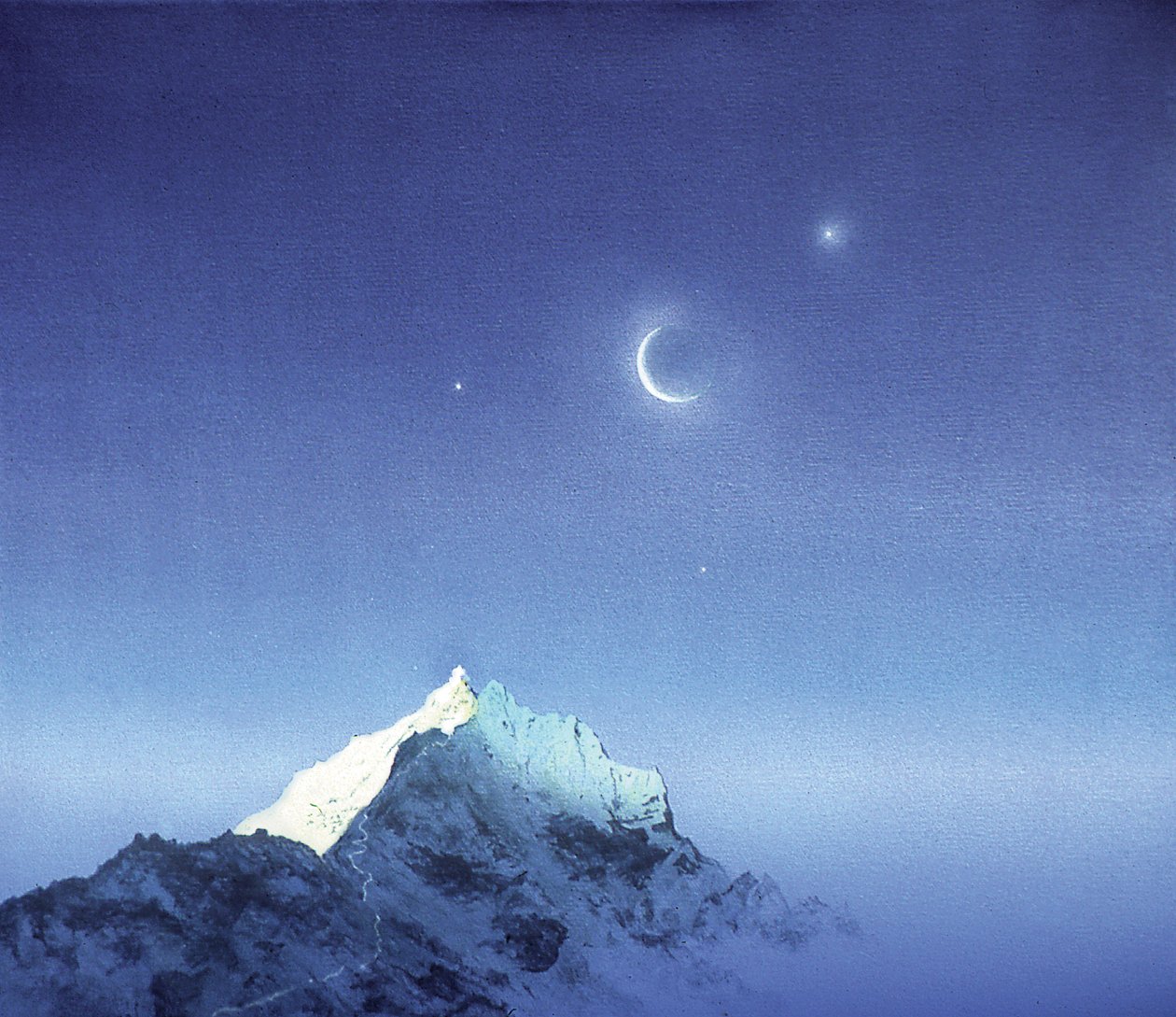 शांति (कैनवास पर एक्रिलिक) द्वारा साइमन कुक