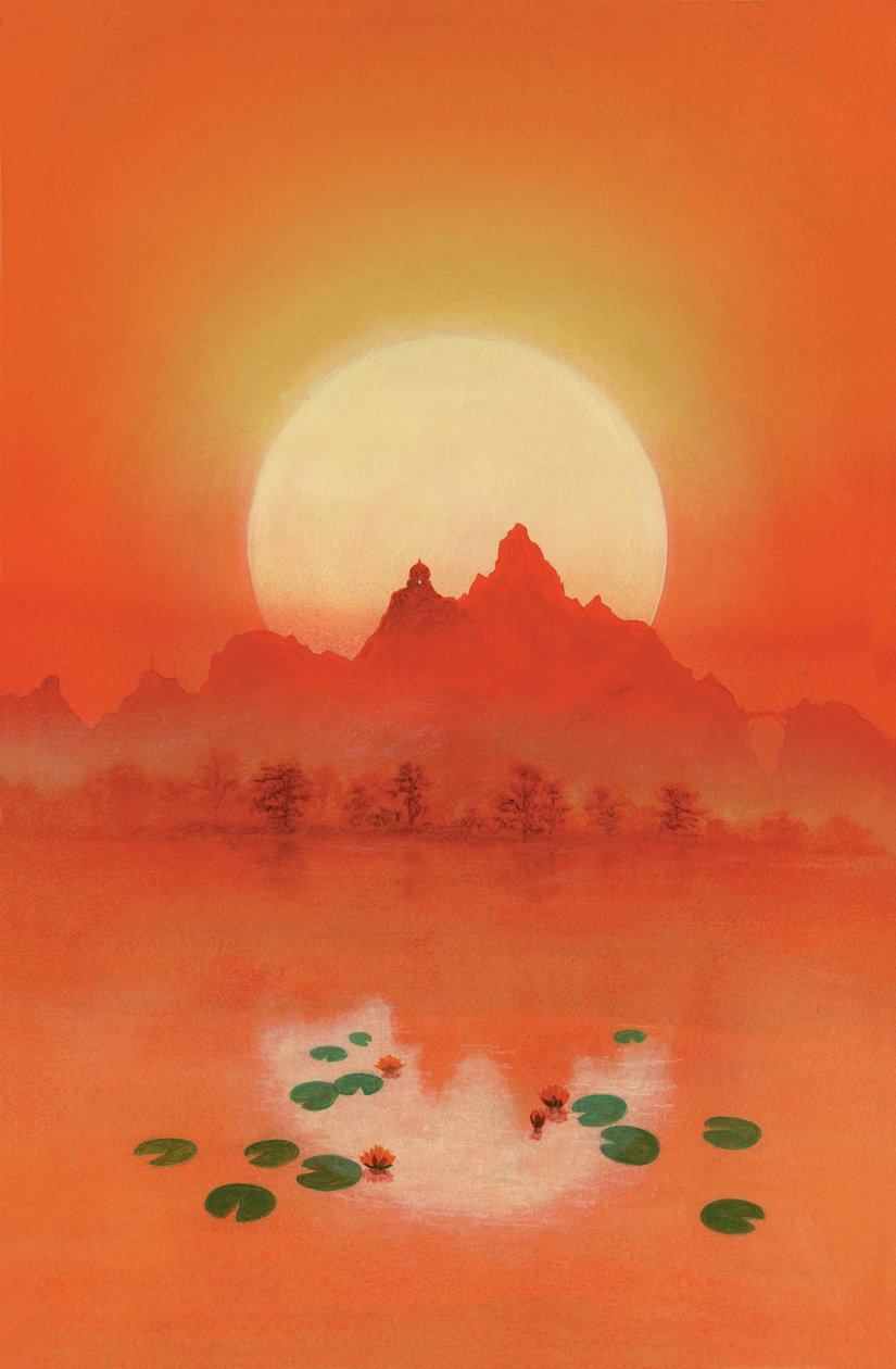 Sunrider (कैनवास पर एक्रिलिक) द्वारा साइमन कुक