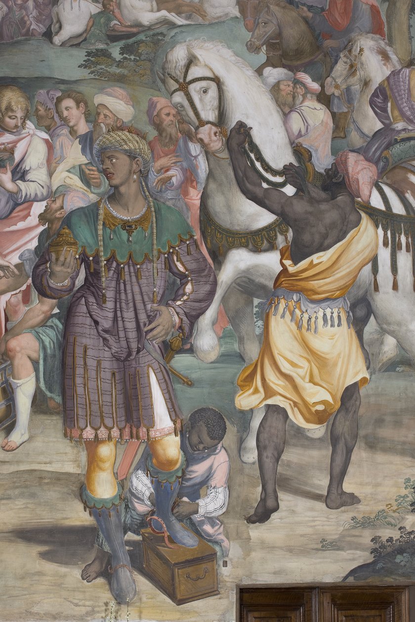 मागी, प्रेस्बिटरी का आयोजन, 1578-82 द्वारा सिमोन वेनेजियानो पियानोज़ानो
