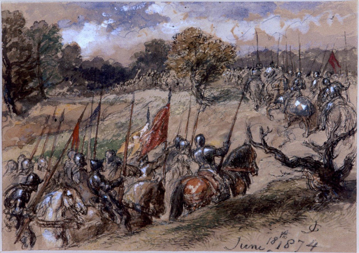 मार्च पर, 1874 द्वारा सर जॉन गिल्बर्ट