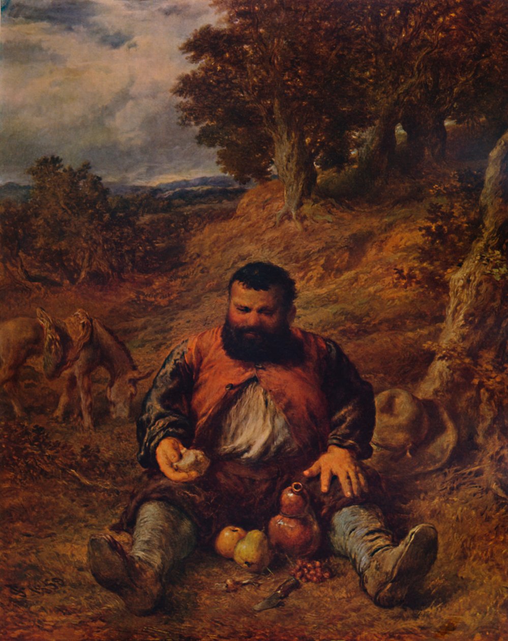 सांचो पांजा, 1859, 1935 द्वारा सर जॉन गिल्बर्ट
