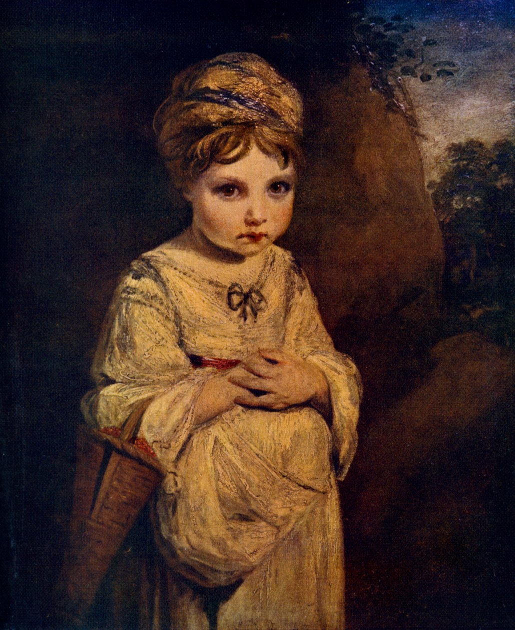 स्ट्रॉबेरी गर्ल, c1770s, 1912। द्वारा जोशुआ रेनॉल्ड्स