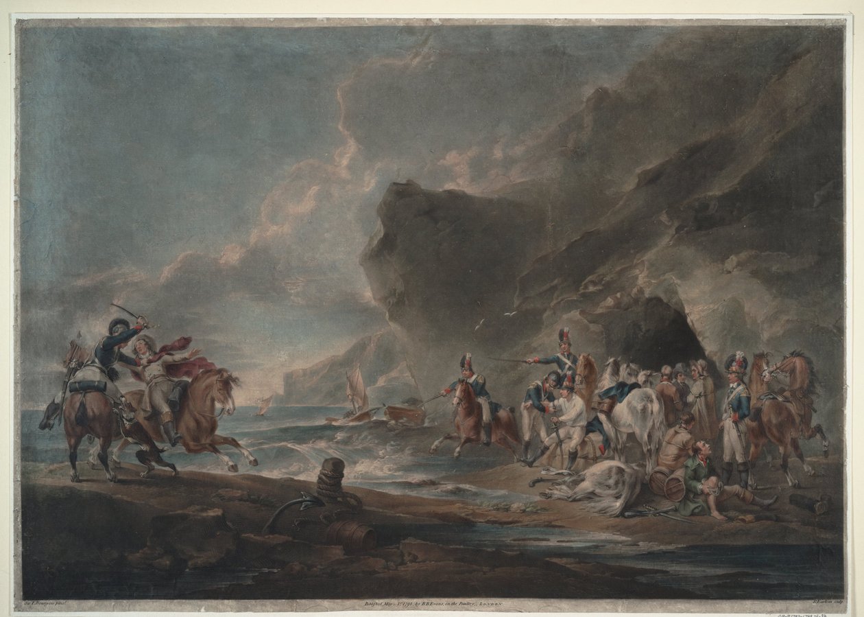 तस्करों ने हराया, 1795-1798 द्वारा सर पीटर फ्रांसिस बुर्जुआ