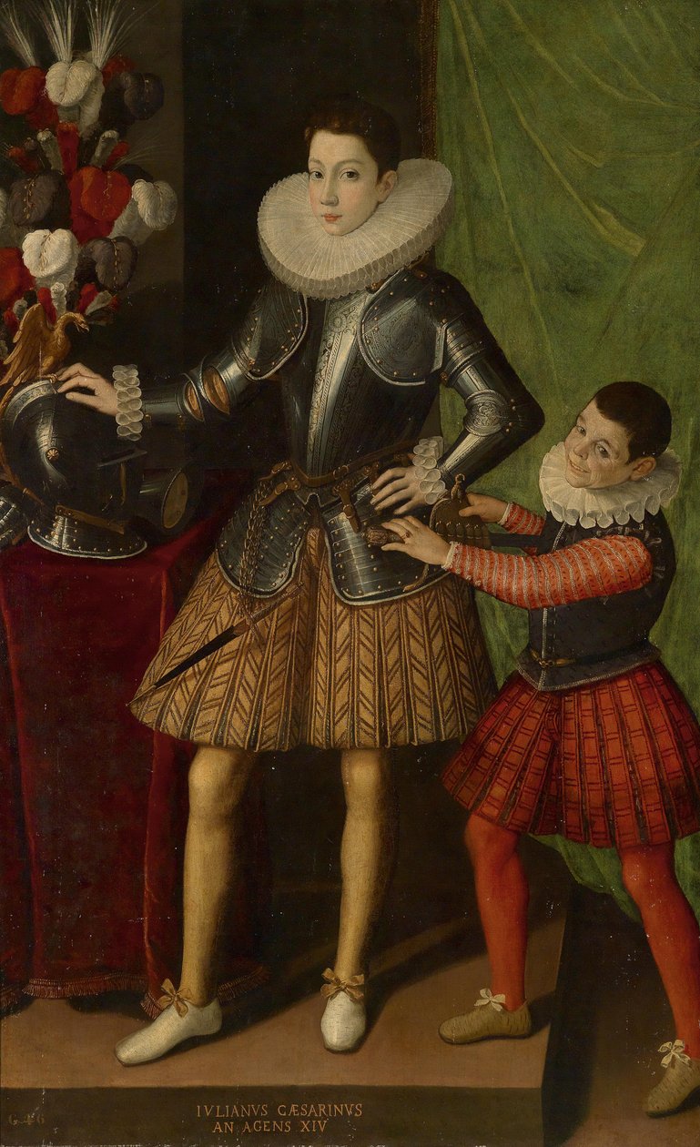 Giuliano Cesarini द यंगर 1466-1510, 14 वर्ष की आयु, 1586 सीए द्वारा सोफोनिस्बा एंगुइसोला
