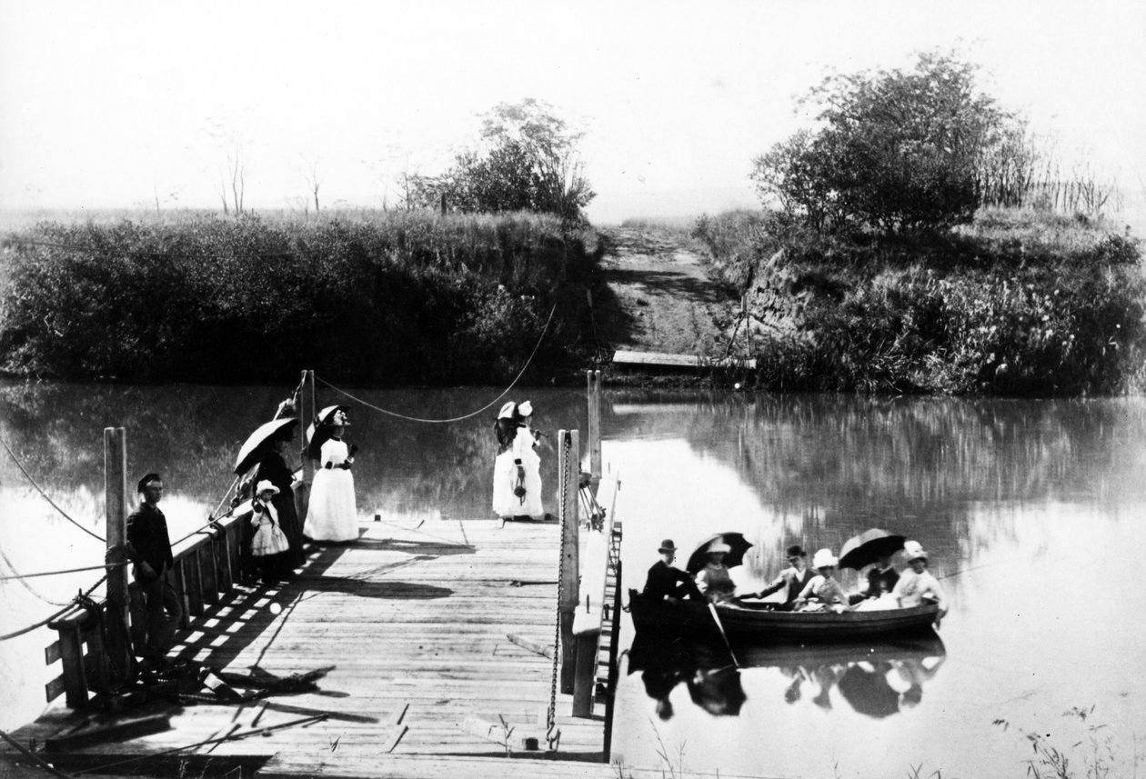 बैंस ड्रिफ्ट, नेटल का उपनिवेश, c.1895 द्वारा दक्षिण अफ्रीकी फोटोग्राफर