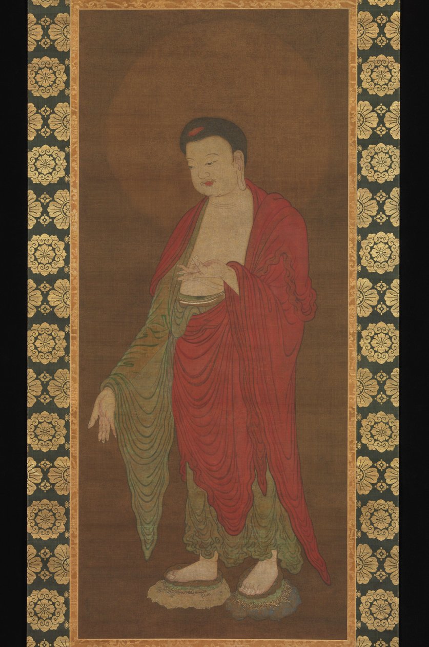 बुद्ध अमिताभ अपनी शुद्ध भूमि से उतरते हैं द्वारा दक्षिणी सांग राजवंश चीनी स्कूल
