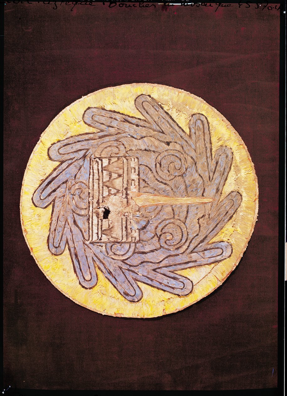 चालिस कवर, c.1540 (पंख और छाल) द्वारा स्पैनिश औपनिवेशिक