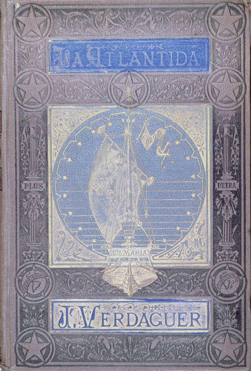 बार्सिलोना में 1878 में कैस्टिलियन में ला अटलांटा जैसिंटो वर्दगुएर (1845-1902) द्वारा प्रकाशित द्वारा स्पेनिश स्कूल