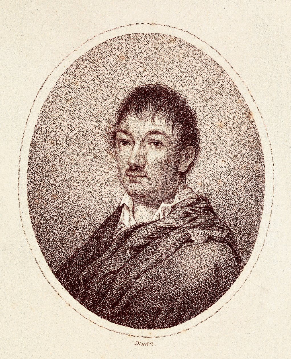 लिएंड्रो फर्नांडीज डी मोरातिन (1760-1828), स्पेनिश लेखक का पोर्ट्रेट। 19वीं शताब्दी का उत्कीर्णन। मैड्रिड की राष्ट्रीय पुस्तकालय। द्वारा स्पेनिश स्कूल