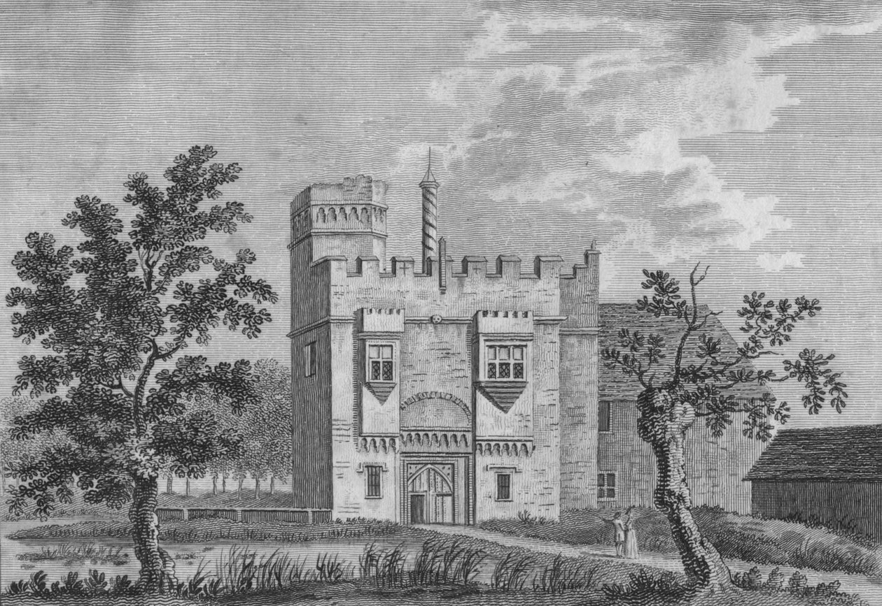 राई हाउस, हर्टफोर्डशायर, 1784 द्वारा गौरैया