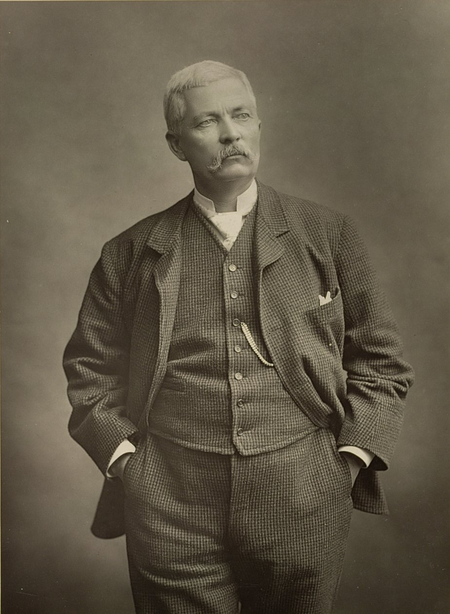 सर हेनरी मोर्टन स्टेनली (1841-1904), खोजकर्ता, चित्र चित्र द्वारा स्टैनिस्लास वालरी