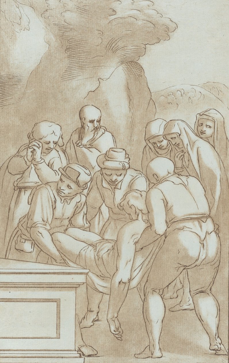 द एंटोम्बमेंट, सीए। 1780. द्वारा स्टेफ़ानो मुलिनारी