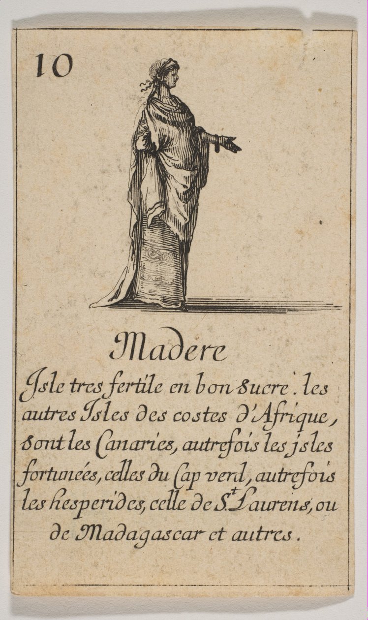 मडेरे, 1644। द्वारा स्टेफानो डेला बेला