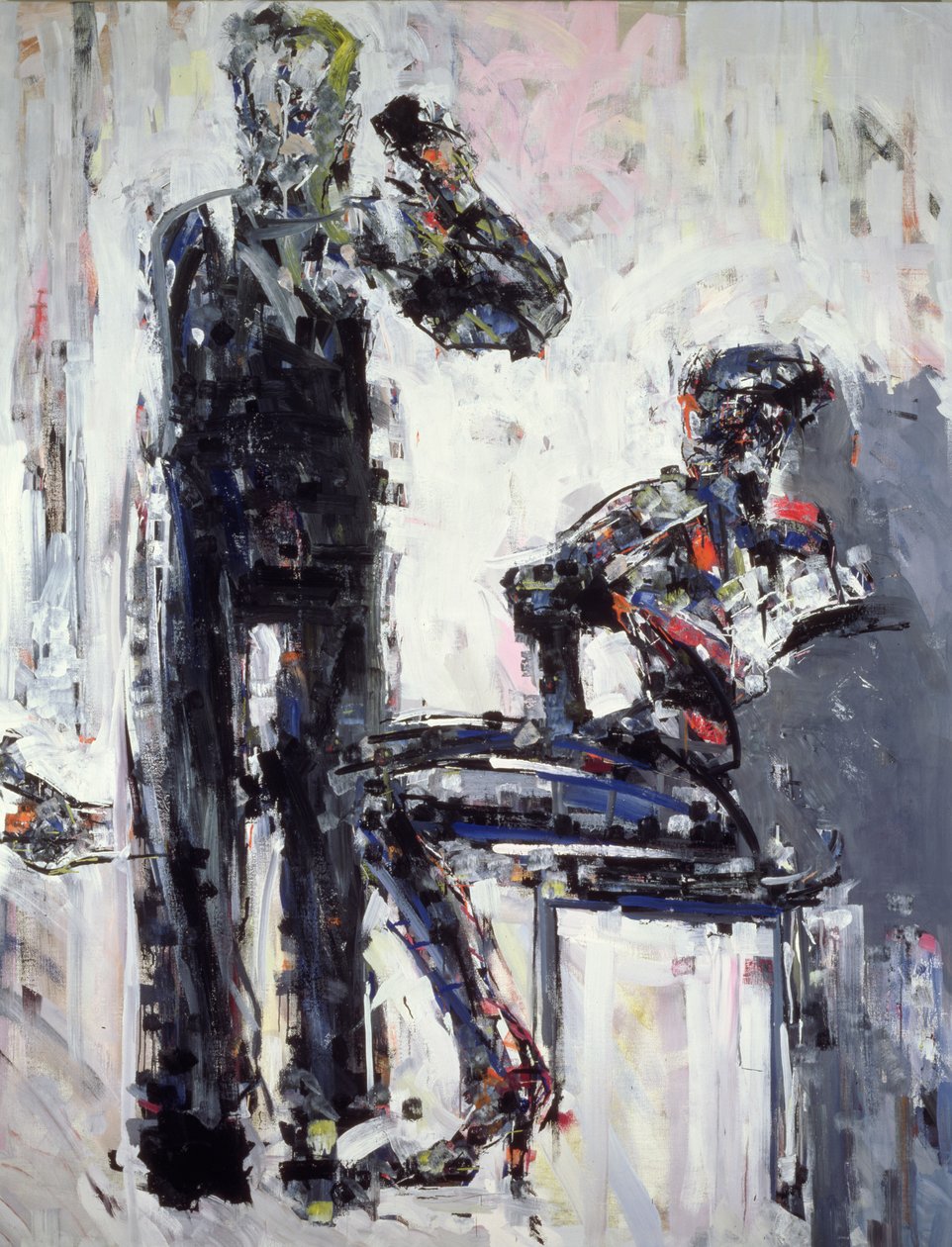 डेविड बोवी और इमान, 1995 द्वारा स्टीफन फाइनर