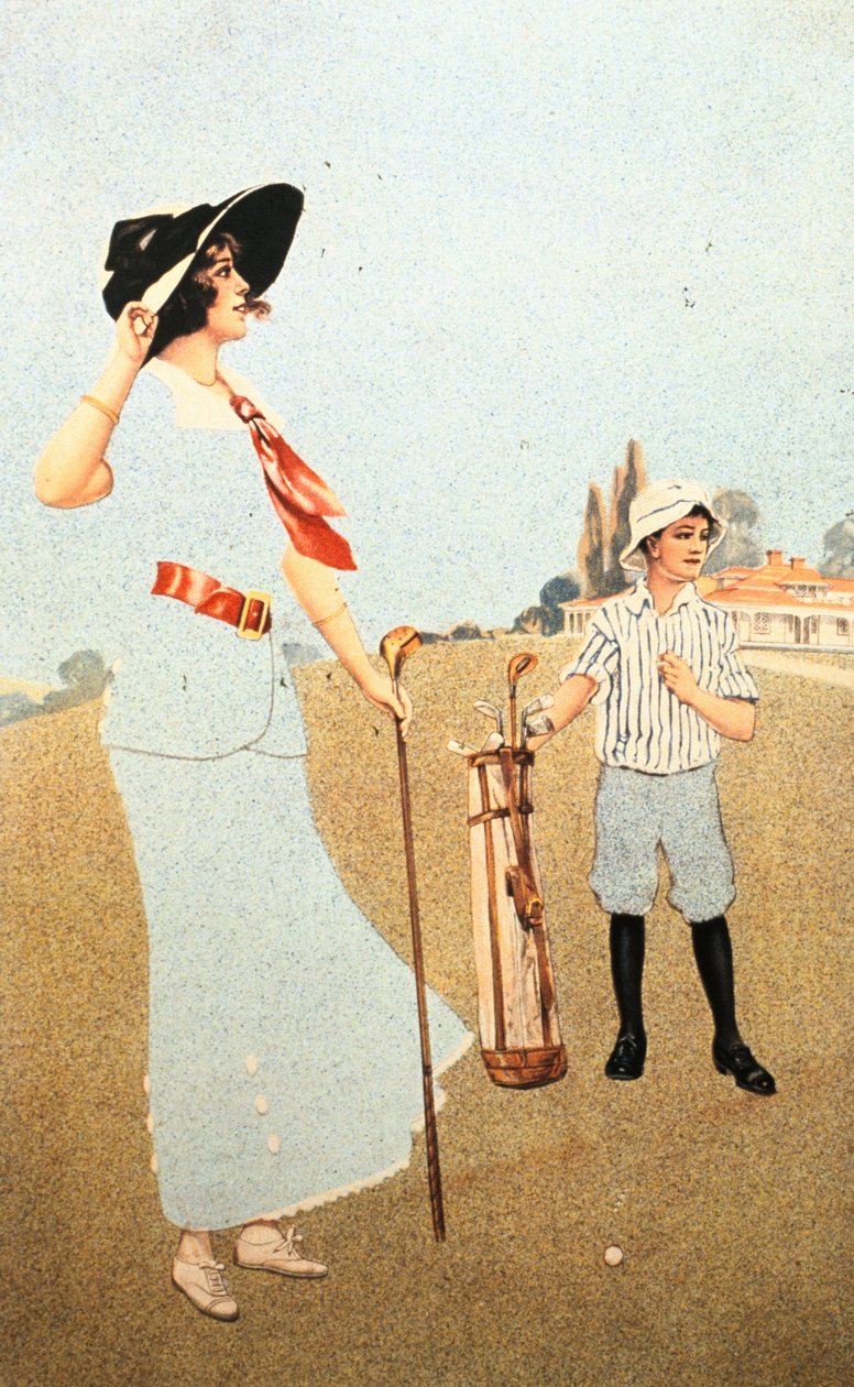 द लेडी एंड द कैडी, अमेरिकन, 1913 द्वारा सनफिट एंड कंपनी