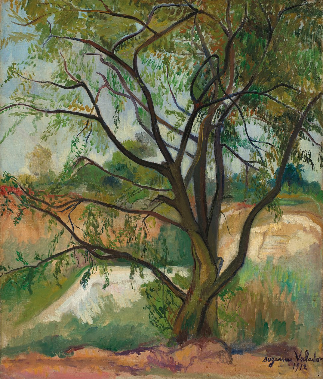 द ट्री, 1912। द्वारा सुजैन वैलाडॉन