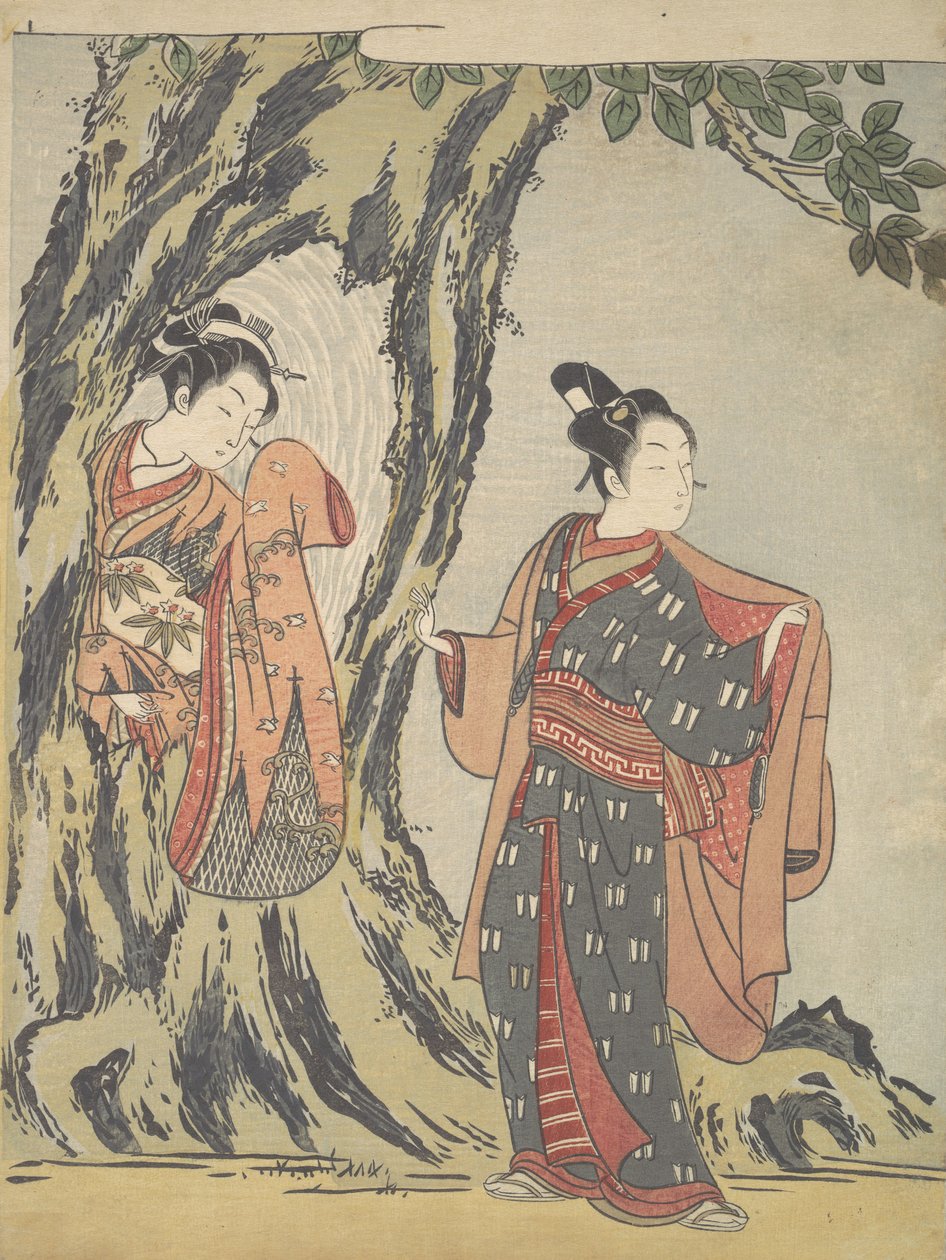 टू यंग पीपल, 1725-1770।, 1725-1770। द्वारा सुज़ुकी हरुनोबु