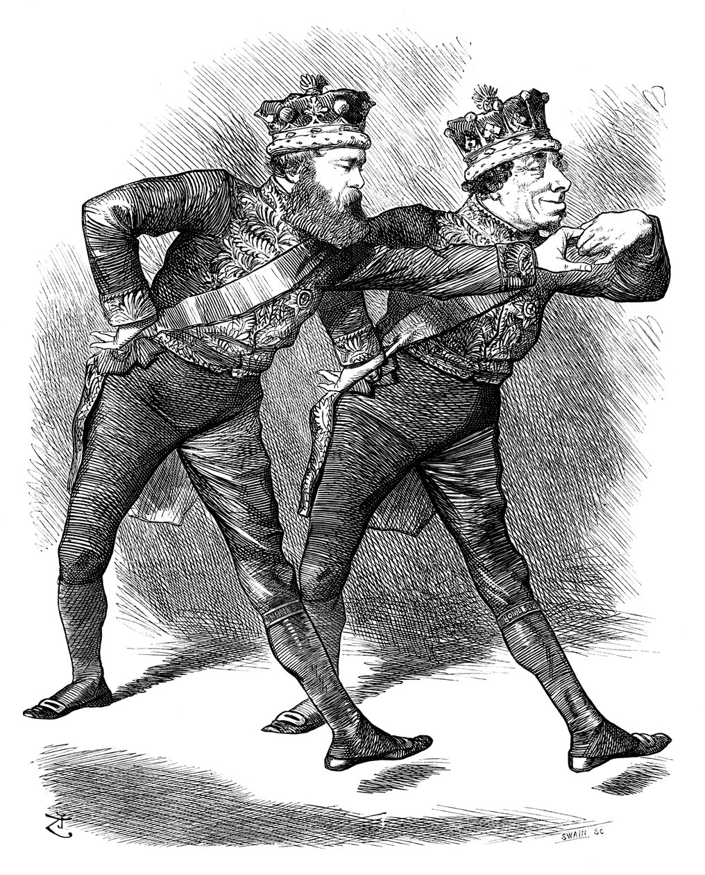 दो का पास !, 1878। द्वारा गड़ेरिया