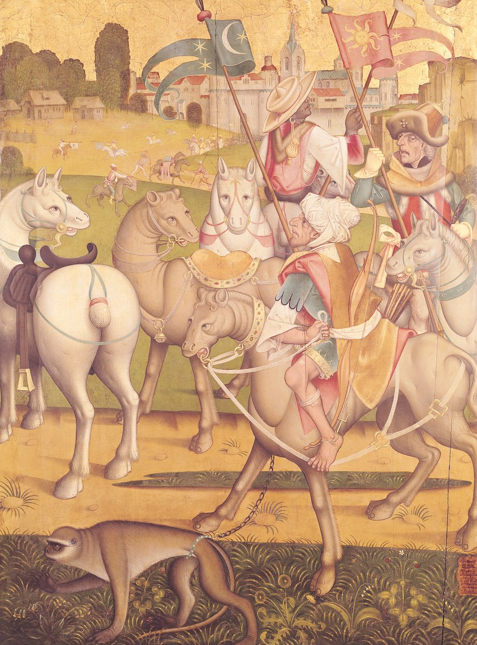 मैगी का कैवलकेड, c.1460 द्वारा स्विस स्कूल