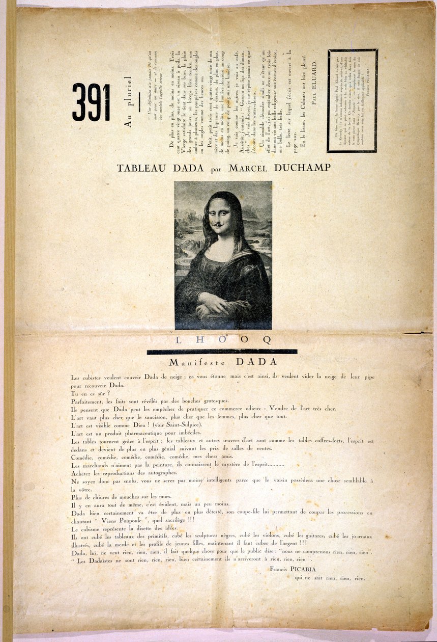 दादा रिव्यू 391, नंबर 8, ज्यूरिख, फरवरी 1919 द्वारा स्विस स्कूल
