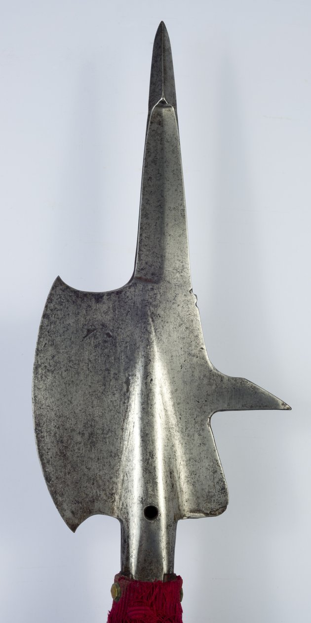 Halberd (स्टील, पीतल और लकड़ी के वस्त्र) द्वारा स्विस स्कूल