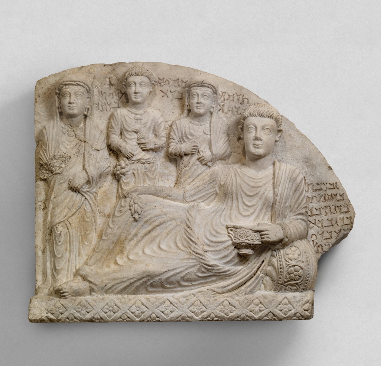 अंत्येष्टि राहत, c.2nd-3rd senury AD (चूना पत्थर) द्वारा सीरियाई