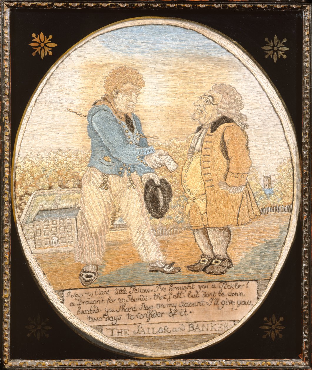 एक कैरिकेचर पब के बाद नाविक और बैंकर। 1799 (रेशम) द्वारा टी। और वुडवर्ड, जीएम रोलैंडन