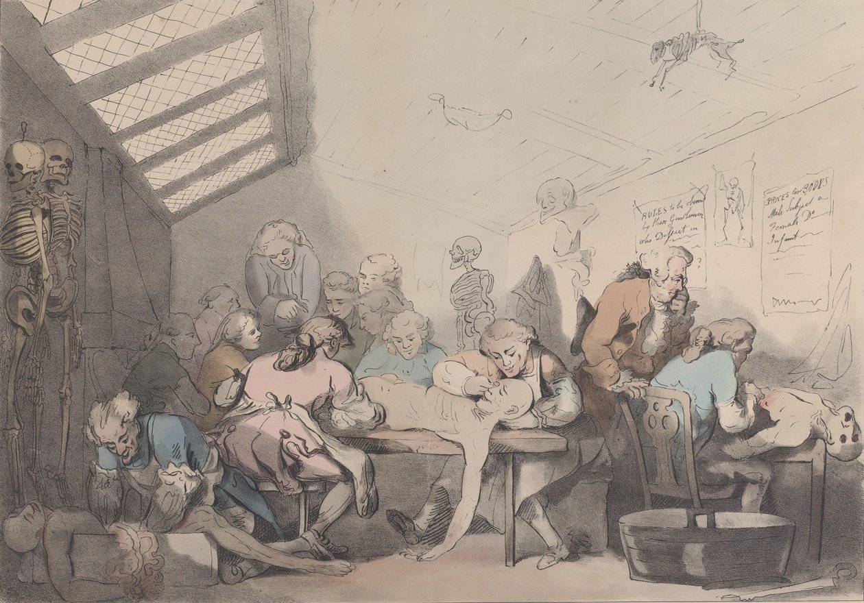 विदारक कक्ष, ca. 1838. द्वारा टीसी विल्सन