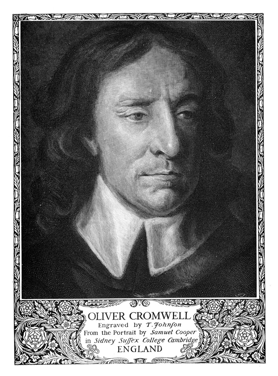 ऑलिवर क्रॉमवेल 1599-1658, इंग्लैंड के लॉर्ड प्रोटेक्टर, 1899। द्वारा टी। जॉनसन