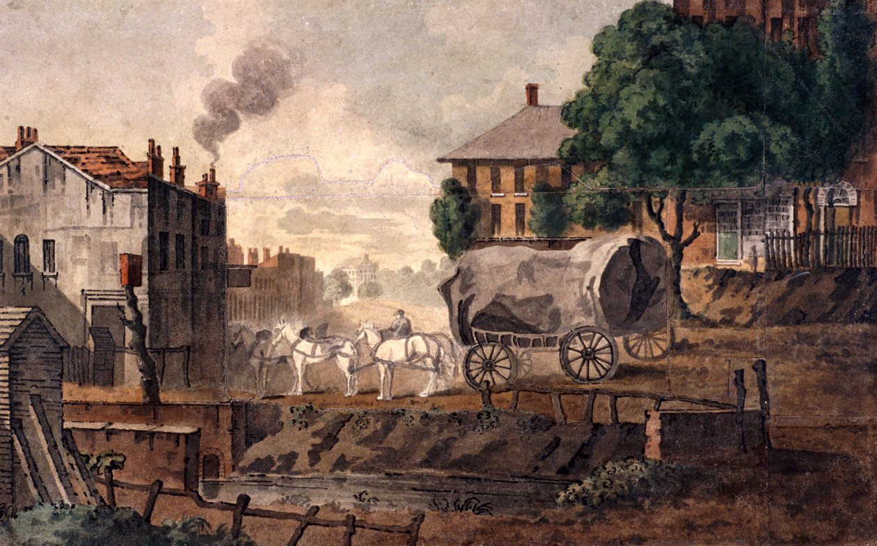 केंटिश टाउन, लंदन, 1817 द्वारा टी नगेंट