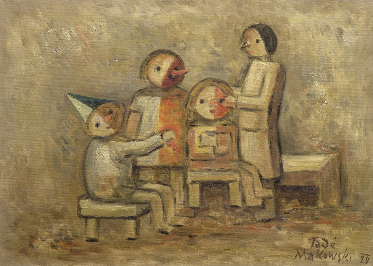 लिटिल फैमिली, 1929 द्वारा तदेसूज़ माकोव्स्की