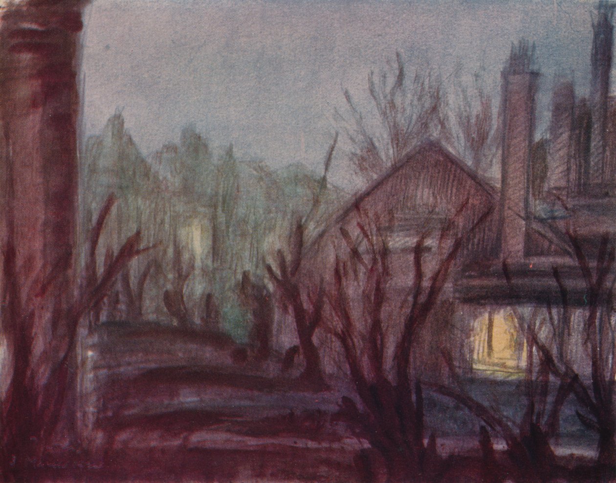 'वाटर-कलर', 1926 द्वारा ताकाहितो इवाइ