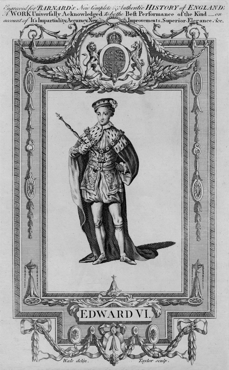 Edward VI, 1554.   द्वारा टेलर