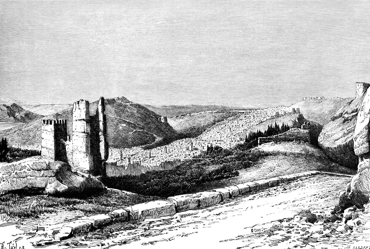 फ़ेज़, मोरक्को, 1895। द्वारा टेलर