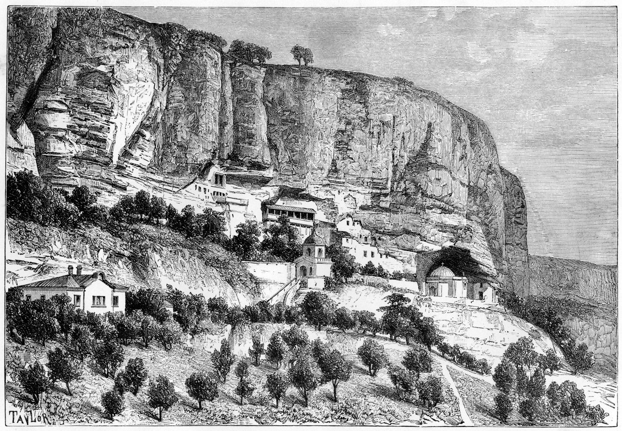 ग्रूफ़्स ऑफ़ ज़ौफौट-कालेह, रूस, 1890। द्वारा टेलर