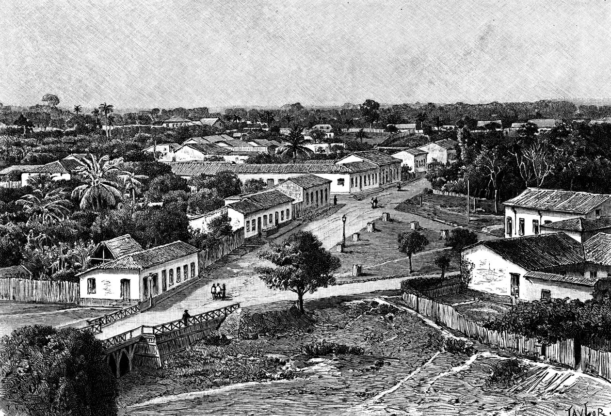 मानोस, ब्राज़ील, 1895। द्वारा टेलर