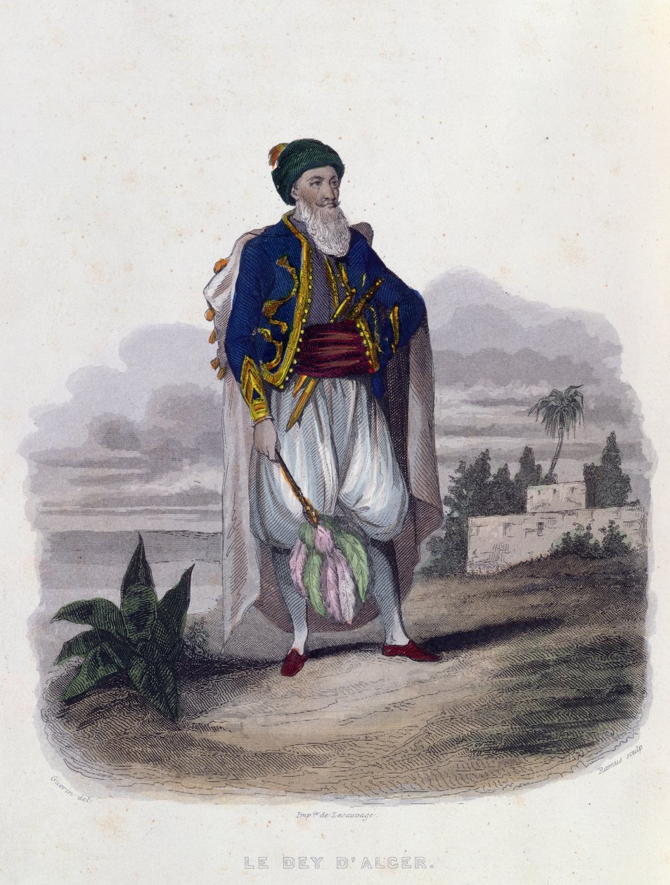 हुसैन पच (1765-1838), अल्जीयर्स का अंतिम दिन (1818-30), 1846 द्वारा गु गुरीन