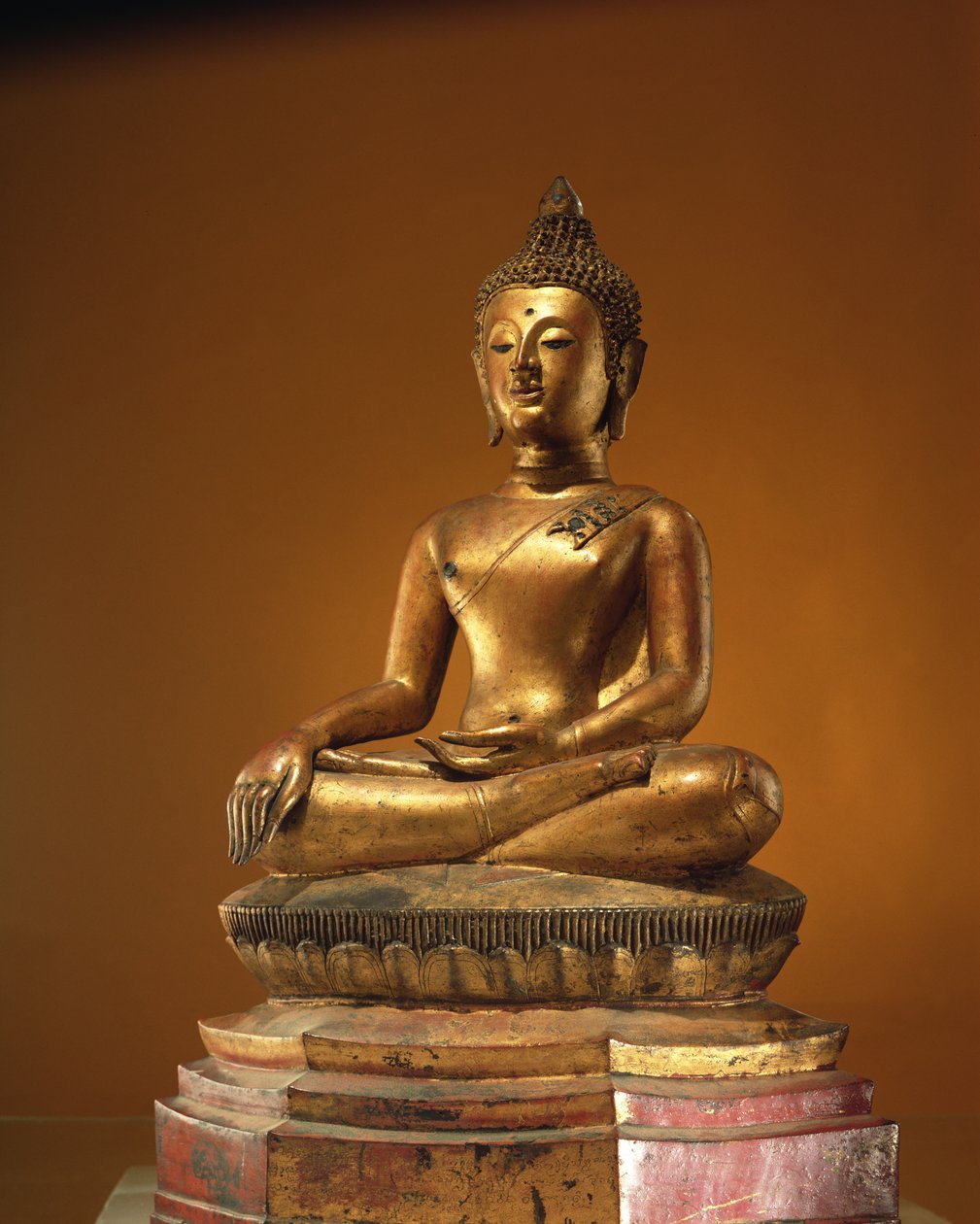 बुद्ध (कांस्य वैध है) द्वारा थाई स्कूल