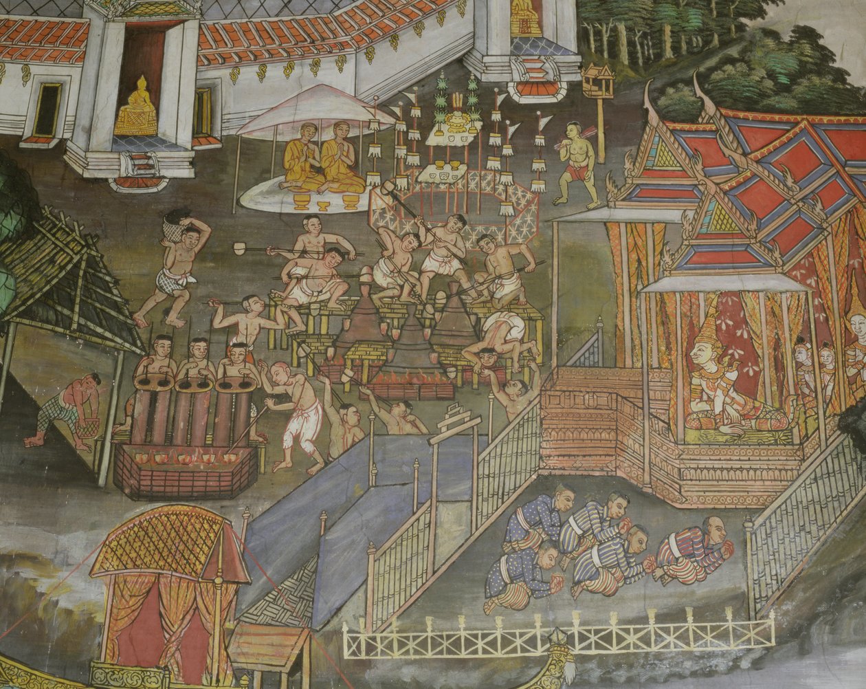 Phitsanulok, Wat Bowonniwet Vihara, बैंकॉक शहर का विस्तार द्वारा थाई स्कूल