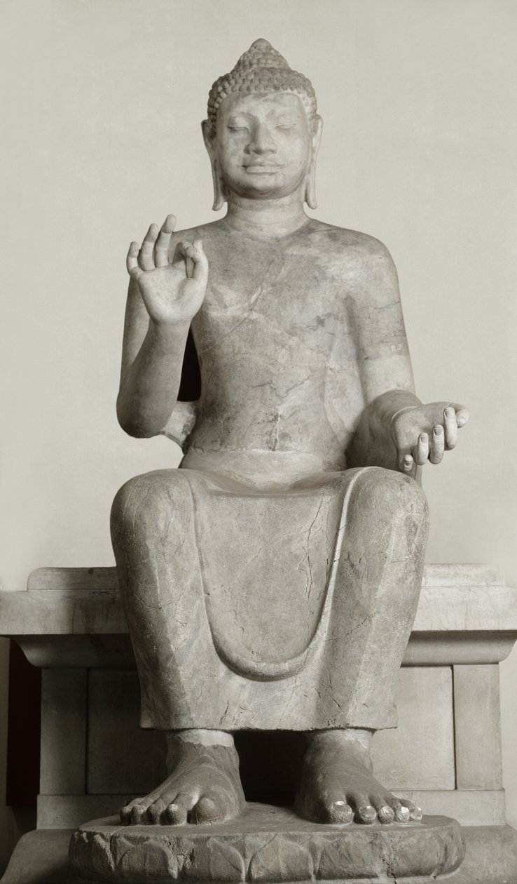 Giant Buddha, Davaravati School  द्वारा थाई स्कूल