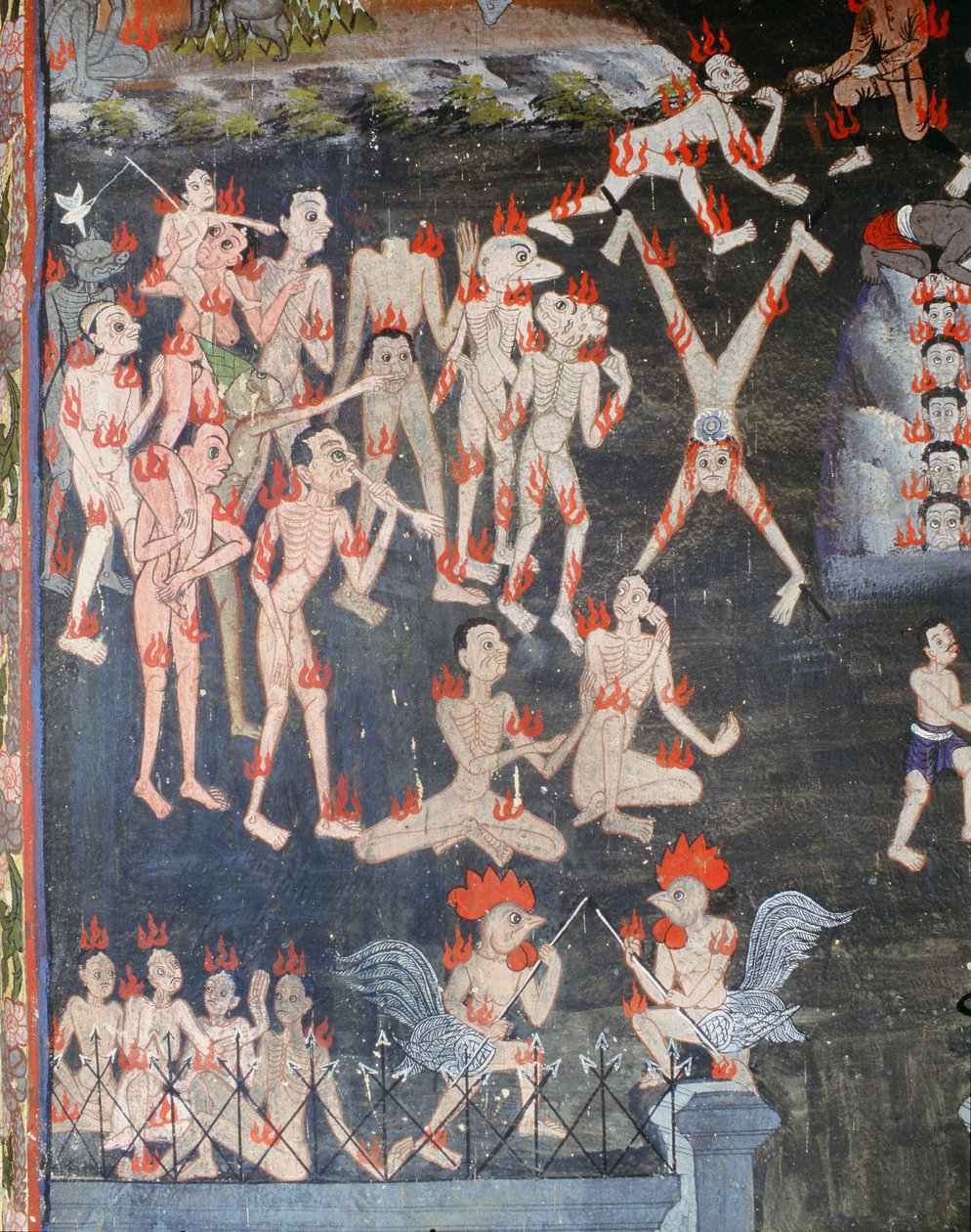 अधम का दृश्य द्वारा थाई स्कूल