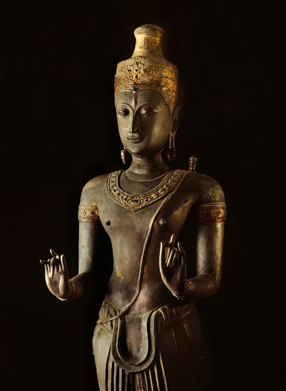 शिव की मूर्ति (कांस्य) द्वारा थाई स्कूल