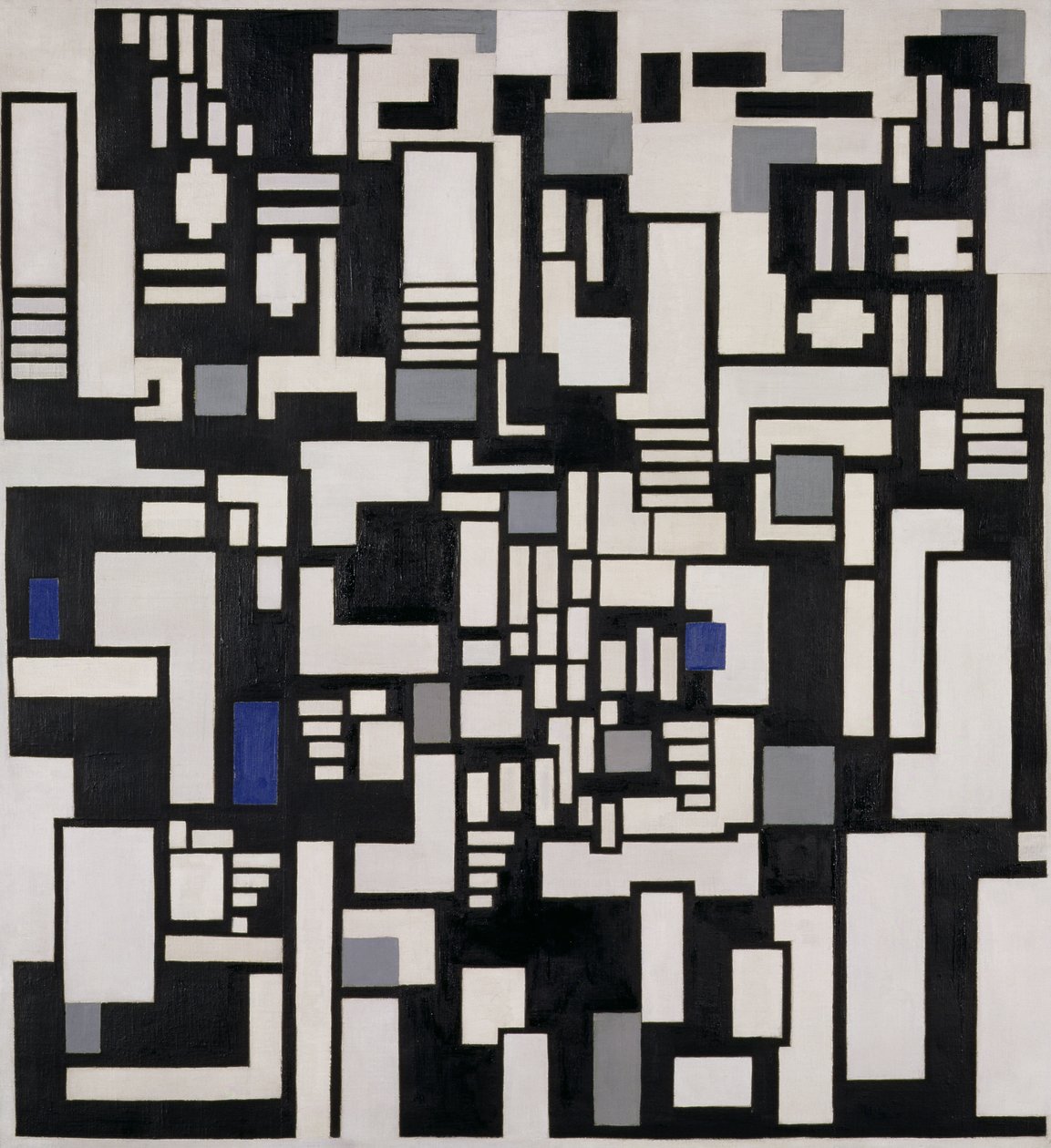रचना IX, opus 18, 1917 द्वारा थियो वैन डोस्बर्ग