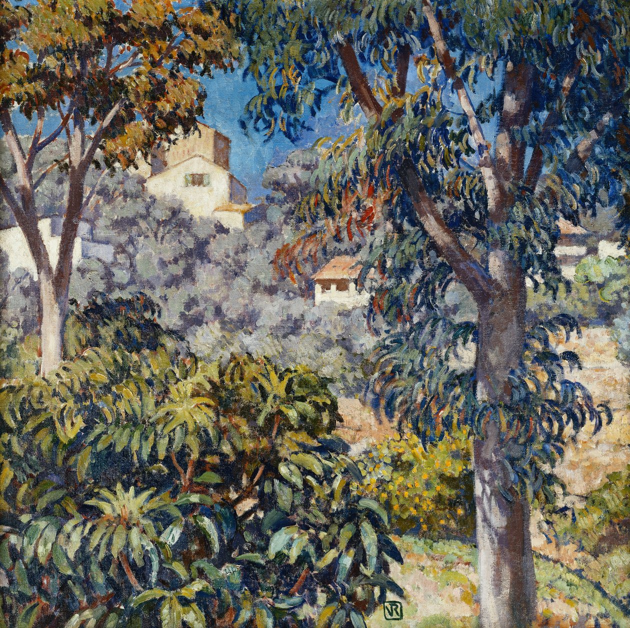 दक्षिण की भूमि, c.1920-1922 द्वारा थियो वैन रिसेलबर्ग