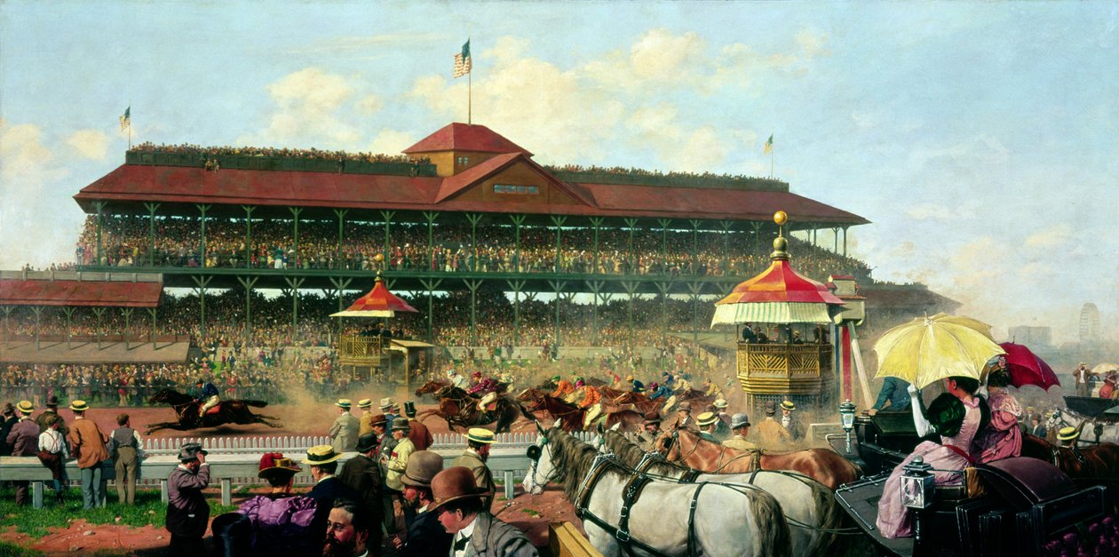 अमेरिकी डर्बी, शिकागो, 1893 द्वारा थियोडोर ग्रज