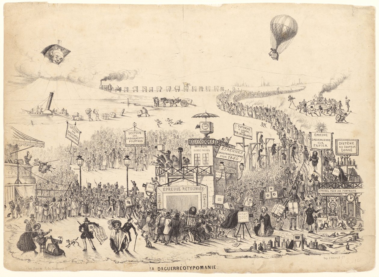 Daguerreotypomania द्वारा थियोडोर मॉरीसेट