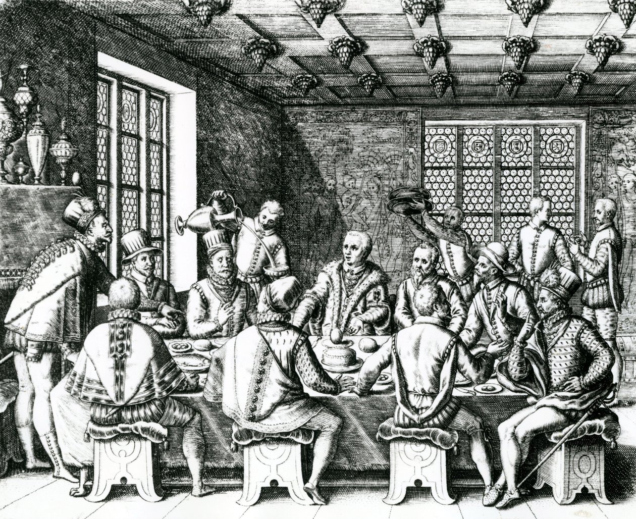 क्रिस्टोफर कोलंबस के अंडे की कहानी (1450-1506) 1585-88 द्वारा थियोडोर डी ब्राय