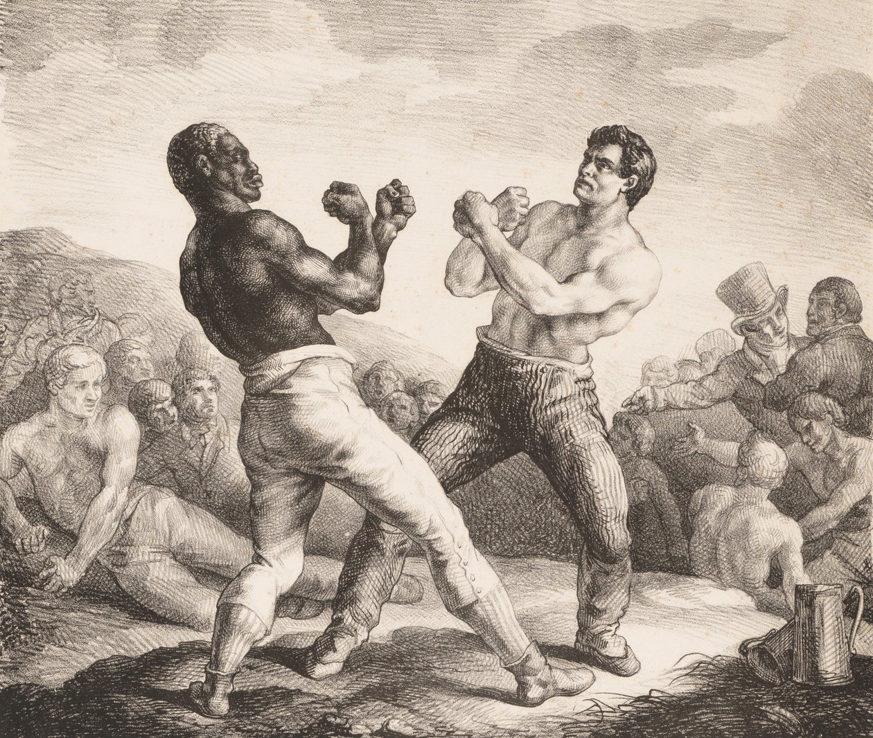 मुक्केबाज, 1818। द्वारा थियोडोर गेरिकौल्ट