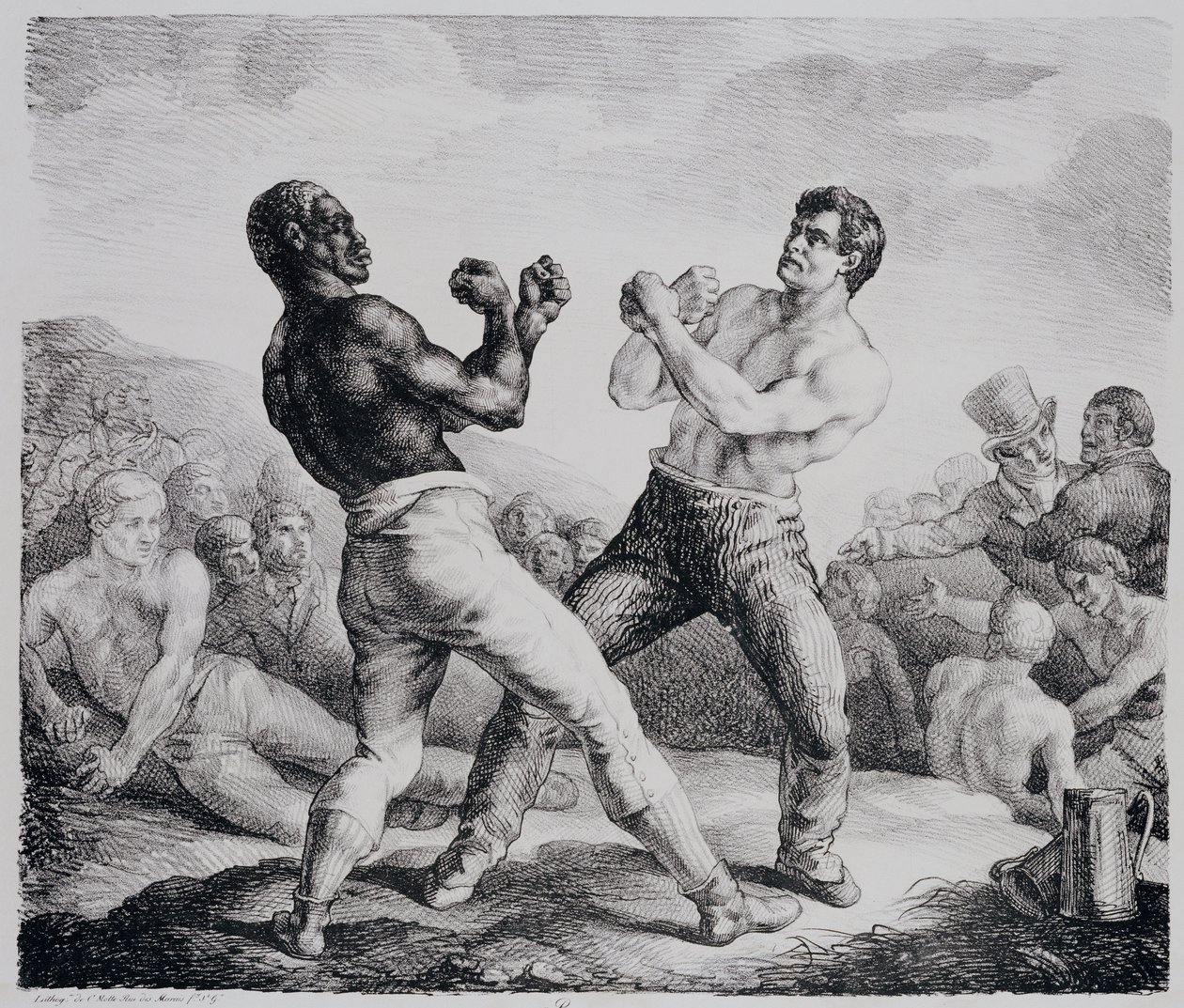 मुक्केबाज, 1818 द्वारा थियोडोर गेरिकौल्ट